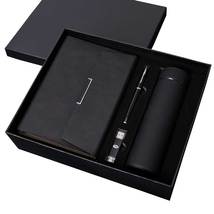 U盘礼品套装 定制公司LOGO 保温杯+签字笔+USB笔记本商务礼品套装