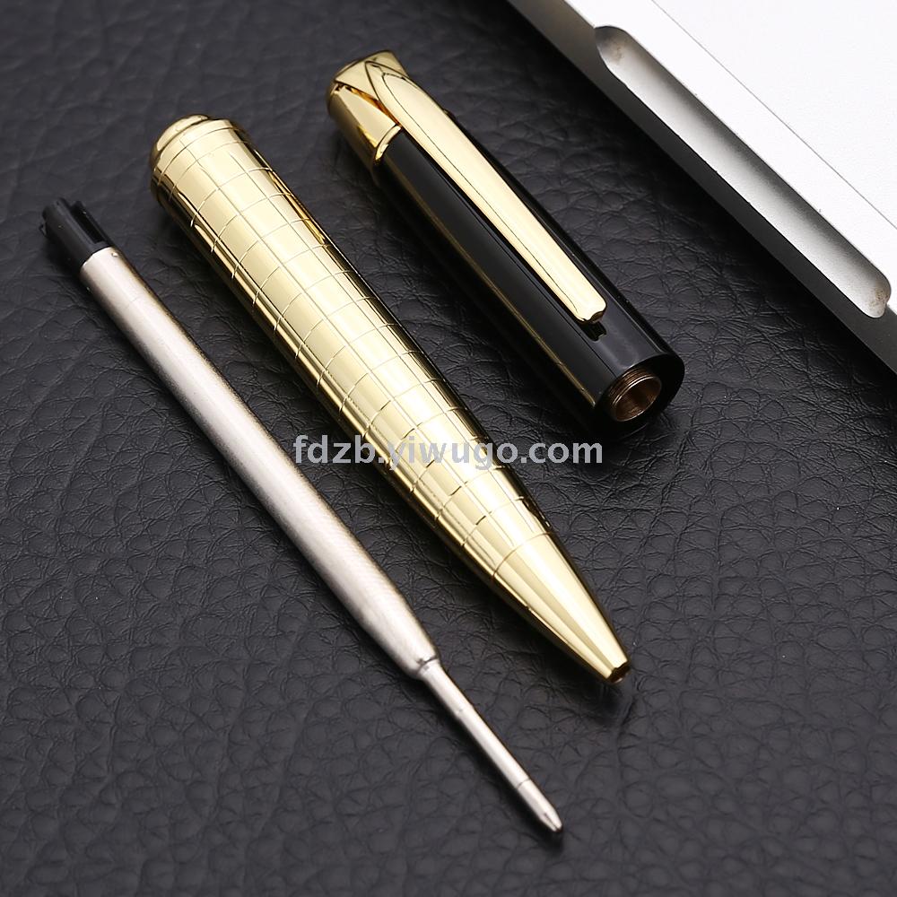 Exquisite metal rotating ballpoint pen, business meeting rose gold gift pen, writing tool, fashionable pen Application Scenario