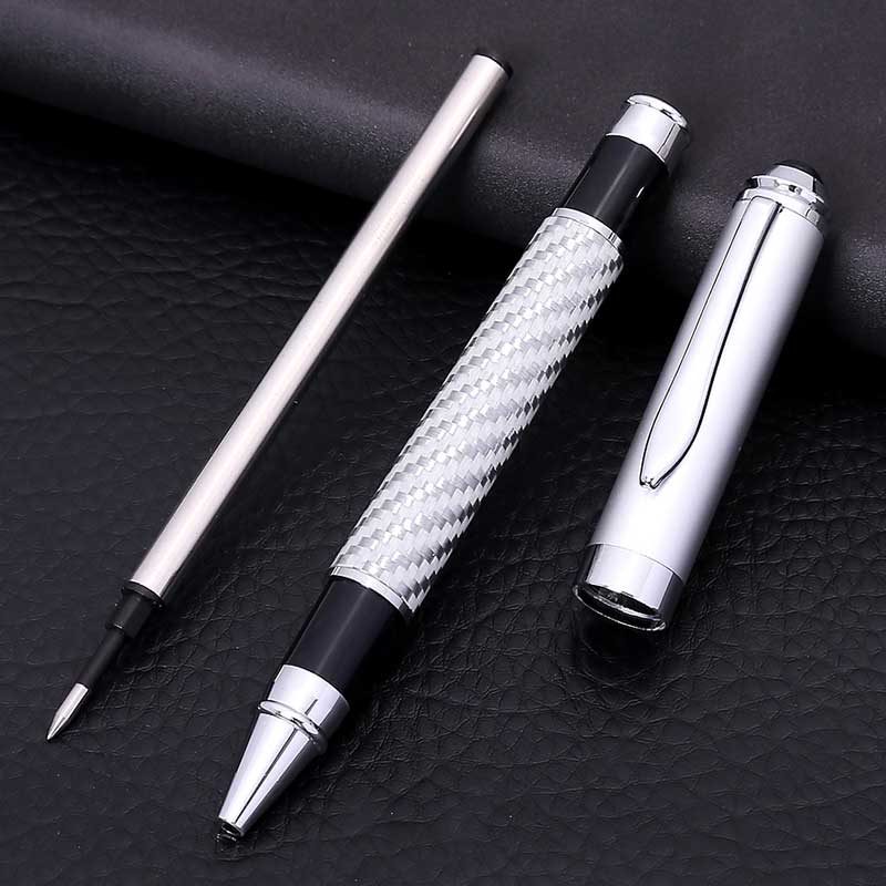 Customized creative carbon fiber pens for enterprise logos, business carbon fiber signature pens, office bead pens Application Scenario
