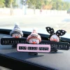 Cute temporary parking card for cars, creative hidden car moving phone number, three-dimensional parking sign for women details Picture