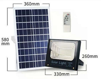 Solar floodlights, solar floodlights, LED lights Application Scenario