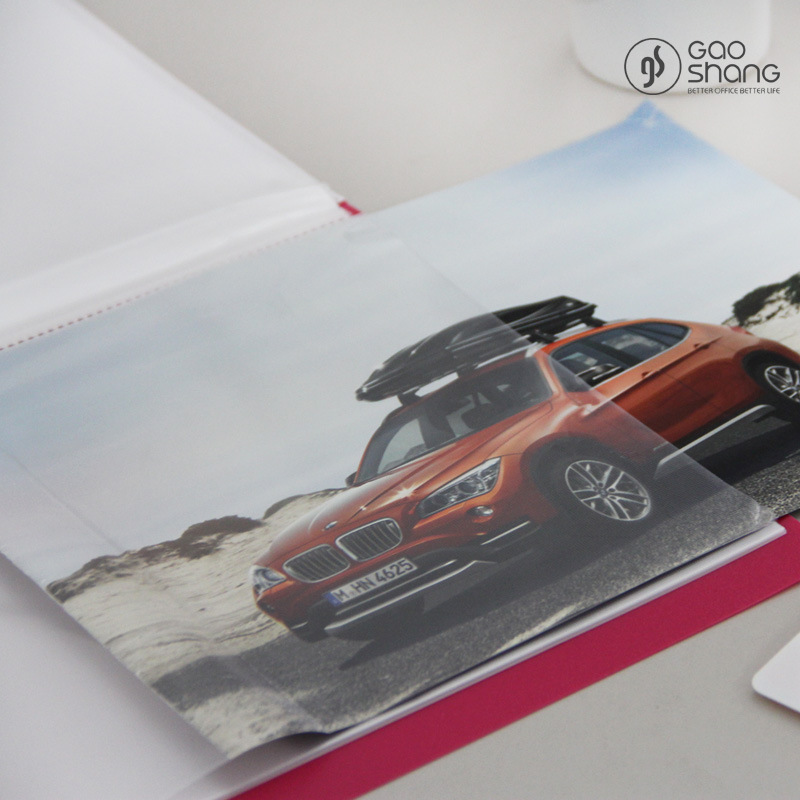 Reference book, A4 20/30/40/60 pages, insert bag, file and test paper holder, stationery, high-end 8120 Specification image