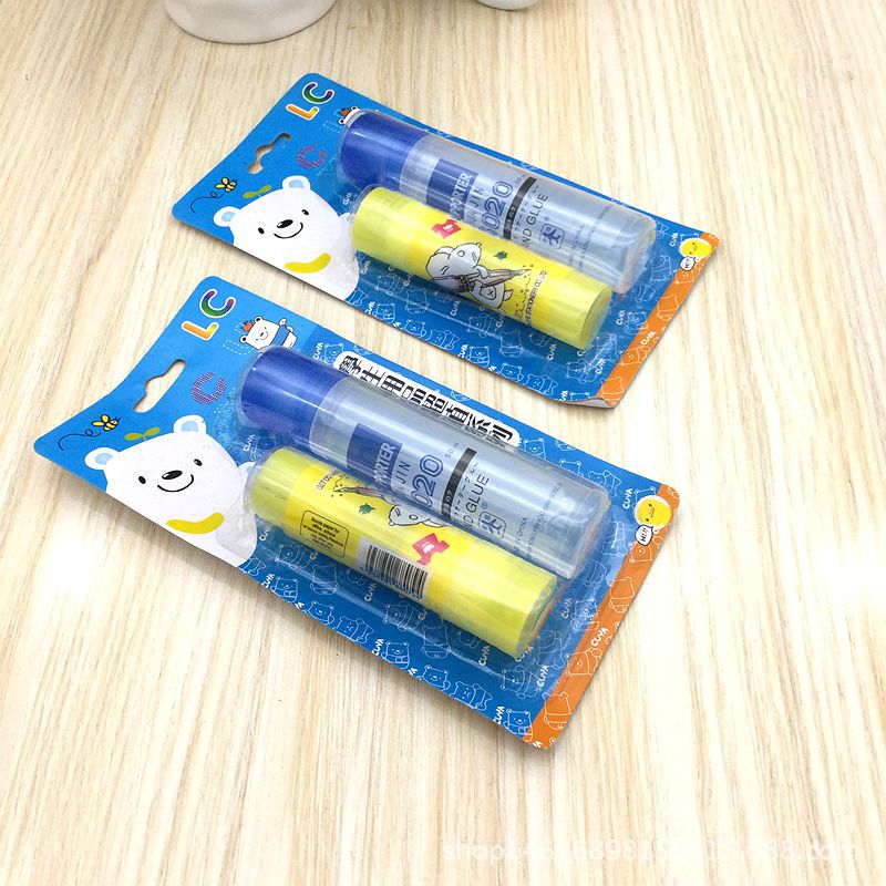 Solid glue and liquid glue 2-piece set for 2 yuan. Hot sales source in the store. Wholesale of student glue and transparent liquid glue Application Scenario