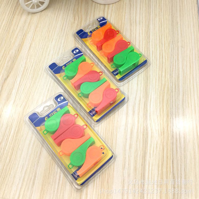 厂家直销宝宝口哨 6个装儿童怀旧玩具哨子 2元店地摊热卖玩具批发