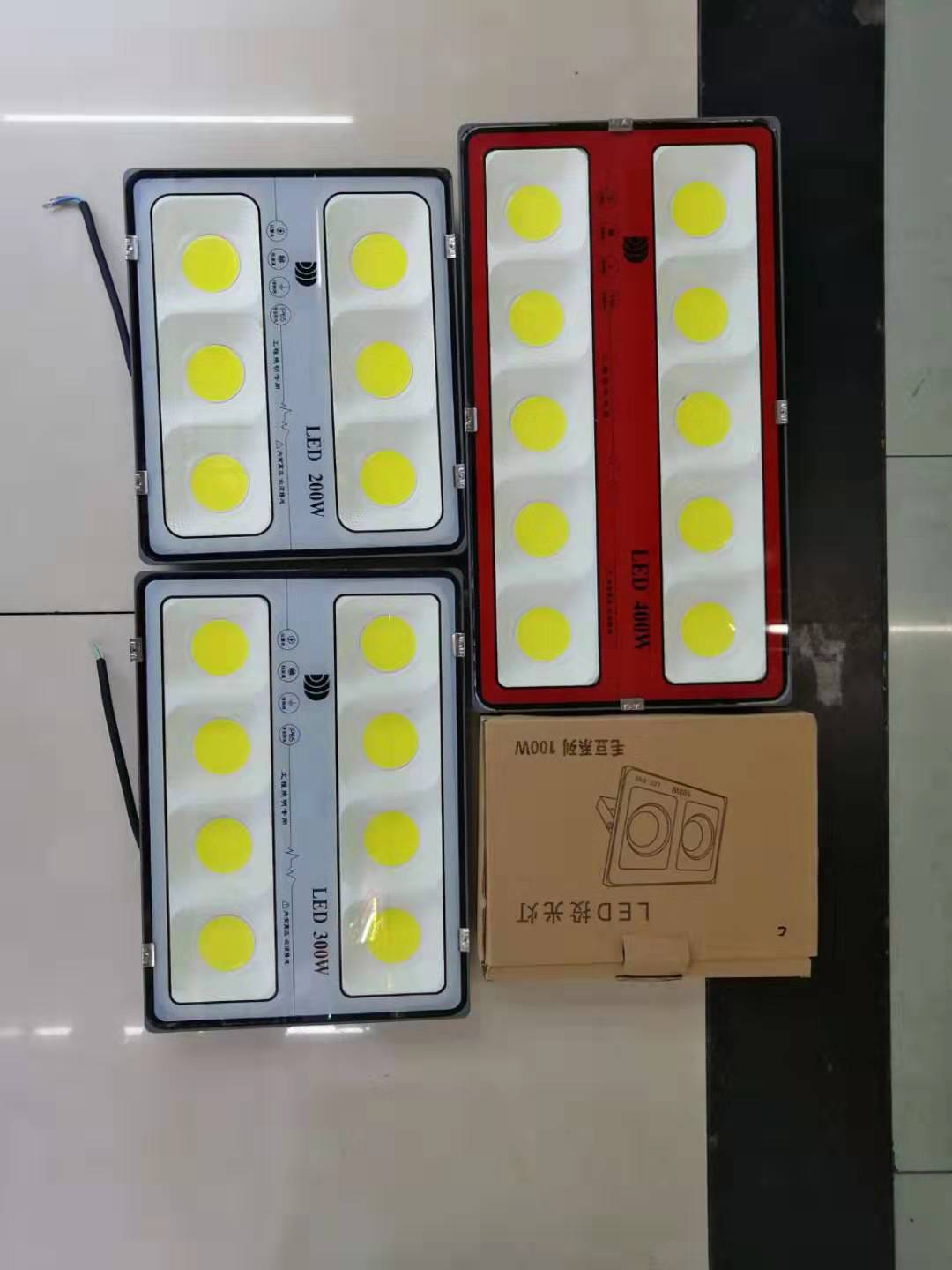 Projection light LED floodlight full figure