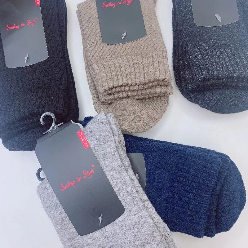安哥拉拉绒男女加厚，毛圈袜，颜色混，电商可以选颜色