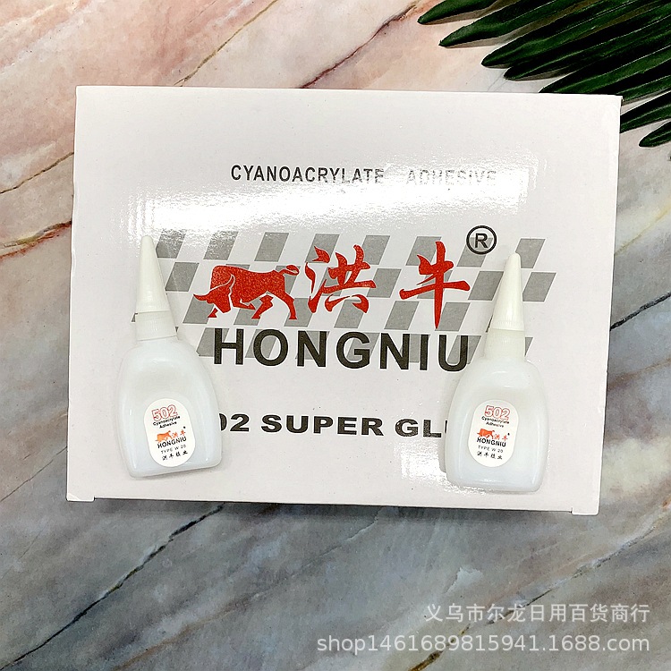 Wholesale 502 glue, quick-drying glue for bonding furniture, wood, office and daily use, hot-selling supply in two-yuan stores details Picture