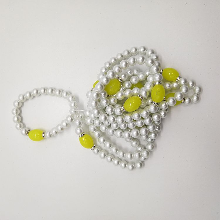 Korean version simple and individual forest-themed best friend crystal bracelet for women, fashionable and elegant, versatile bracelet jewelry Specification image