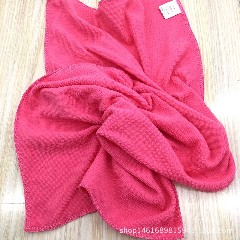 Wholesale of microfiber brushed hand towels, rags and car wipes at 2-yuan store Application Scenario