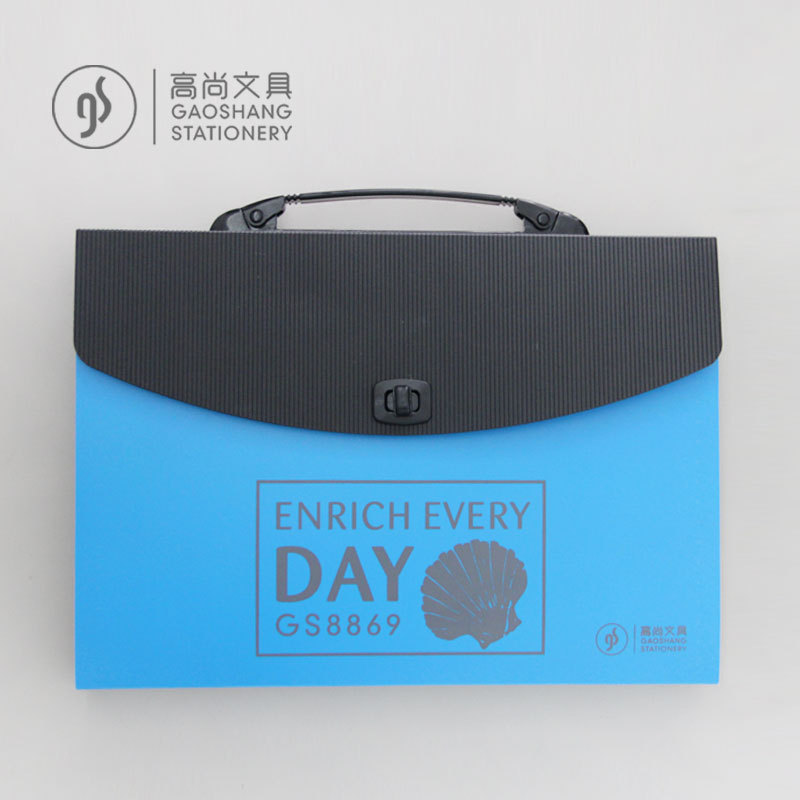The folder organ bag can store large-capacity files, materials, and test papers details Picture