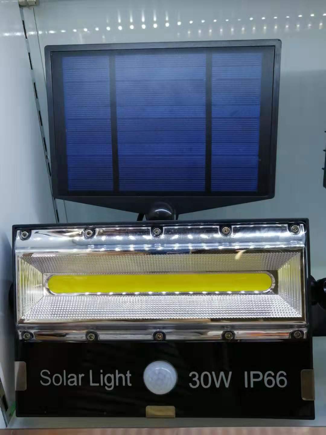 Solar sensor floodlights, solar sensor lights, LED lights, sensor lights details Picture