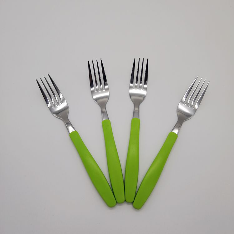 厂家创意不锈钢水果叉 西餐具小叉子 水果叉 甜品叉 批发