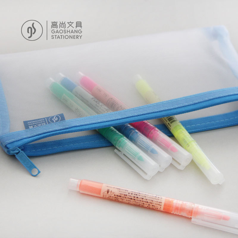 A6 file bag: Large-capacity ticket bag, document bag, special file bag for student exams, Gao Shang 9075 Specification image
