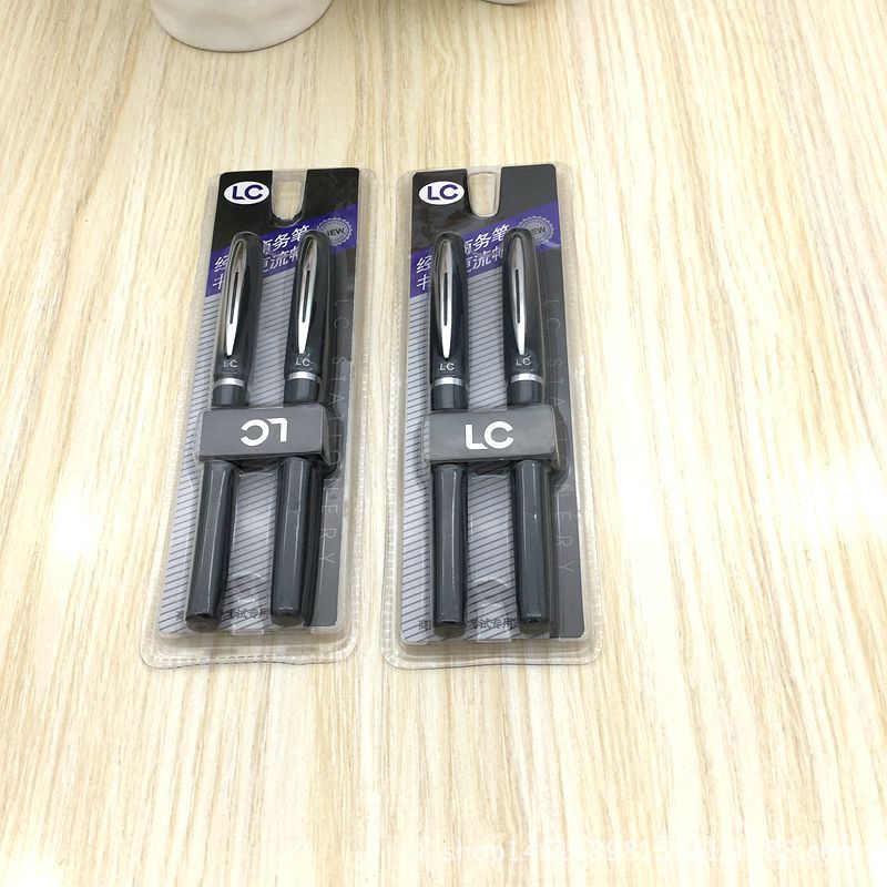 Two sets of black gel pens, high-quality business pens, signature pens, and smooth writing pens are on sale at the store for 2 yuan Specification image