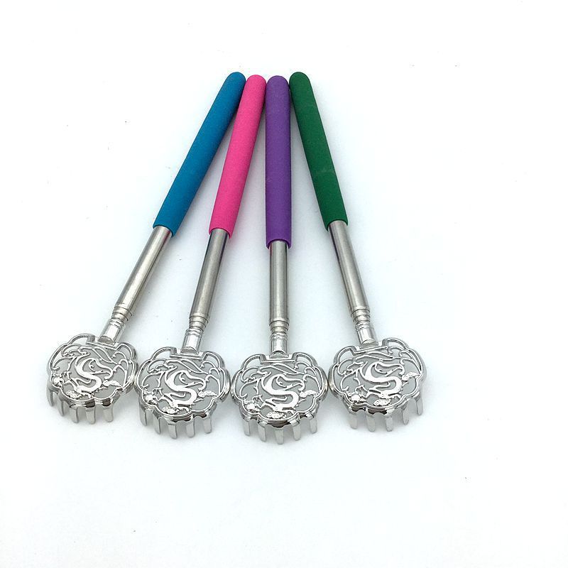 Stainless Steel Retractable Tickle Tickle Not Begging Back Scratcher Wholesale details Picture