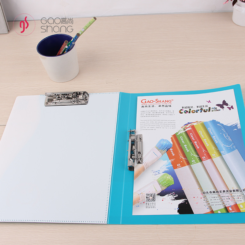 Folder: A4 test paper folder, large-capacity file folder, solid-color loose-leaf binder, Noble 5001 Application Scenario