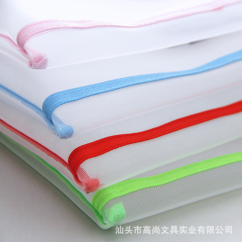 High-end nylon mesh subject bag A4 eco-friendly nylon mesh Application Scenario