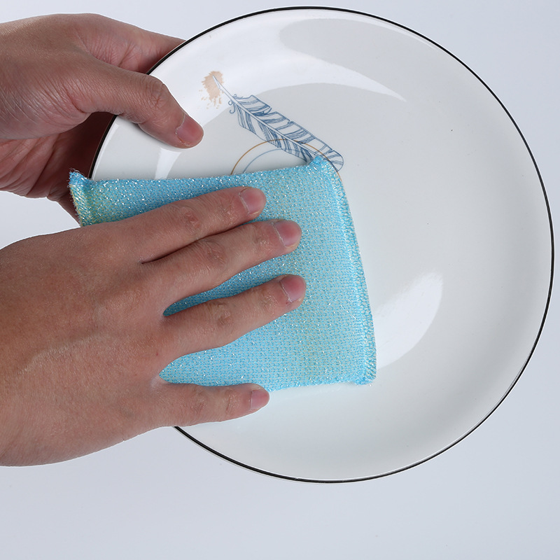 In stock, 5 sets of scrubbing King scouring pads, sponges, dishwashing cloths and cleaning cloths are available for wholesale at 2 yuan Specification image