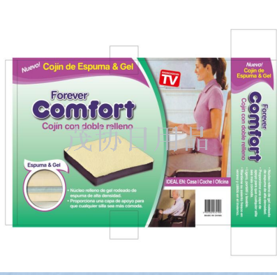 Gel seat cushion, car breathable sofa seat cushion, relieve pain and fatigue, silicone seat cushion Specification image