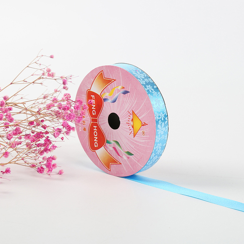 宽气球丝带塑料拉花彩带 婚庆装饰鲜花礼品彩带精品货源装饰品细节图