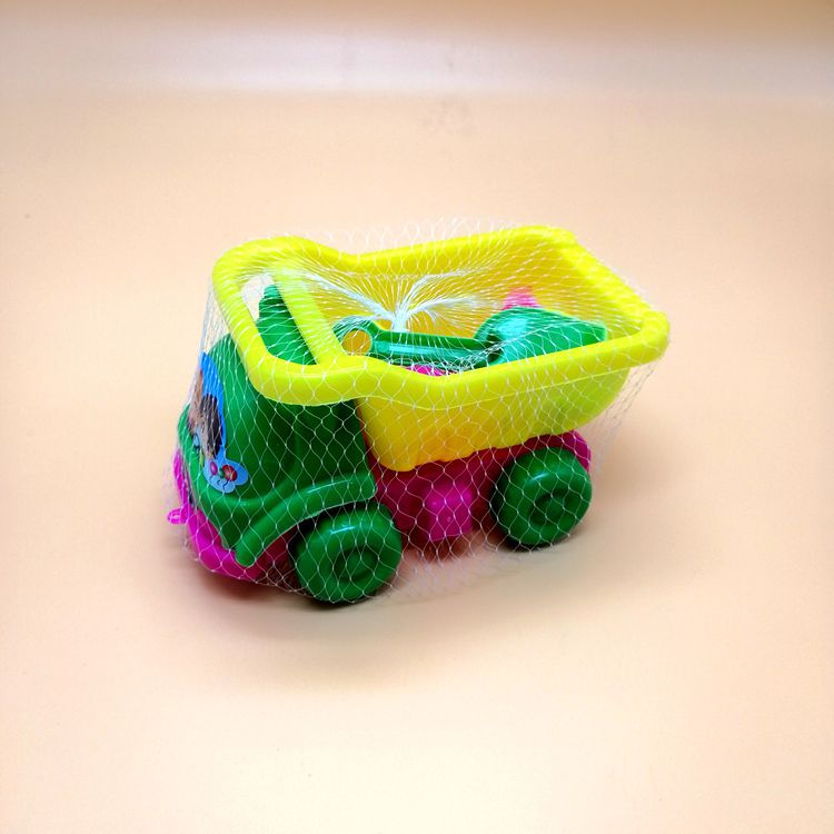 义乌厂家新款玩具沙滩车儿童创意玩具沙雕玩具沙车 两元店货源图