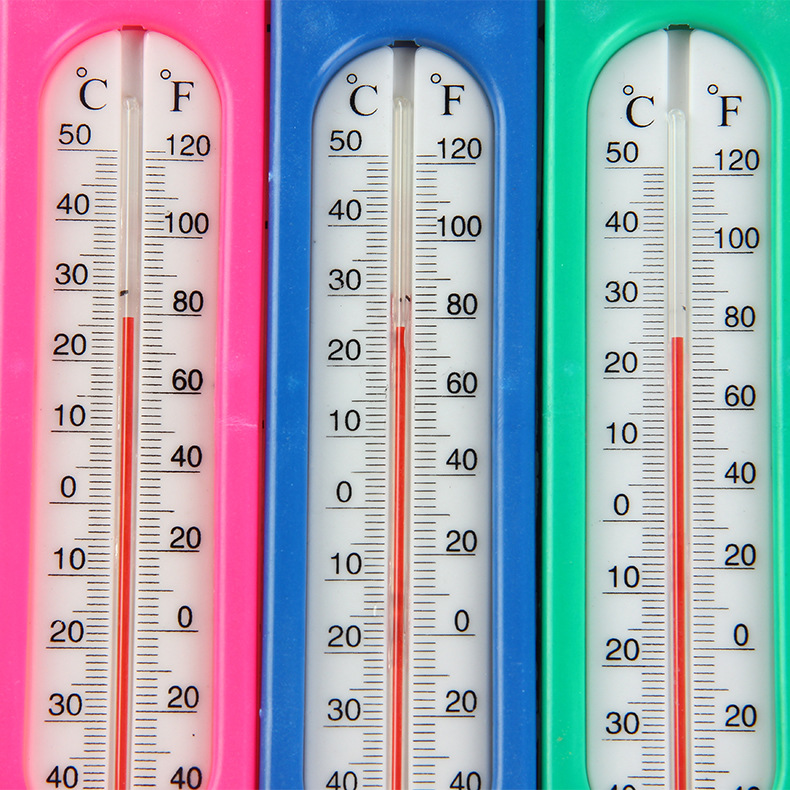 卡通挂式测温仪家用塑料长条温度计 儿童温湿度仪2元店地摊批发产品图