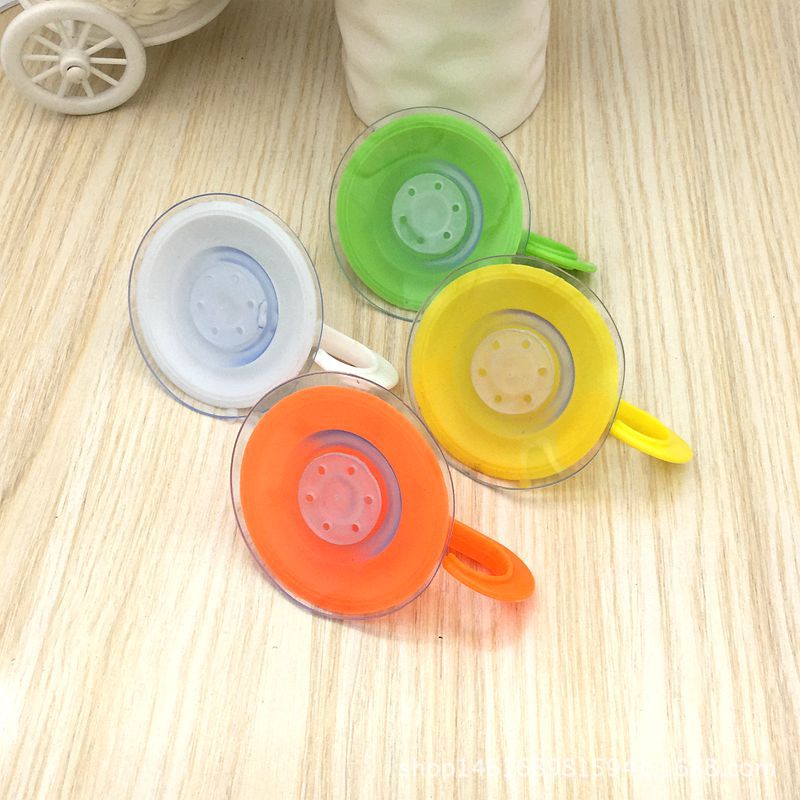 单个吸盘挂钩墙壁粘胶壁 1元2元店货源免钉承重粘钩批发产品图