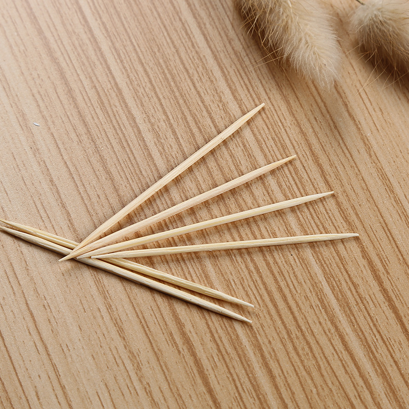厂家直销天然精细竹牙签头层精品牙签男女家用两元店专卖批发细节图