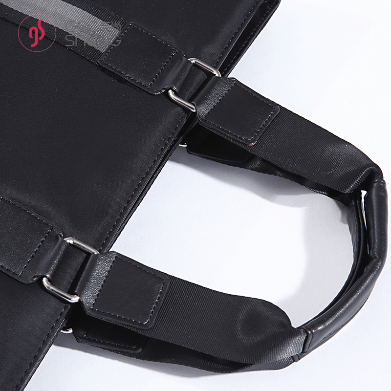 Canvas computer bag, A4 handbag, document bag, storage file bag, business bag, single-shoulder handbag, high-end 9906 Application Scenario