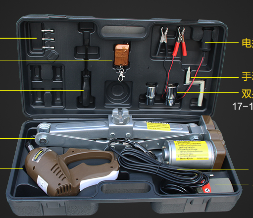 مفتاح ربط إطارات كهربائية تعمل عن بعد من مرفاع محمول على مقص كهربائي من طراز 12V details Picture