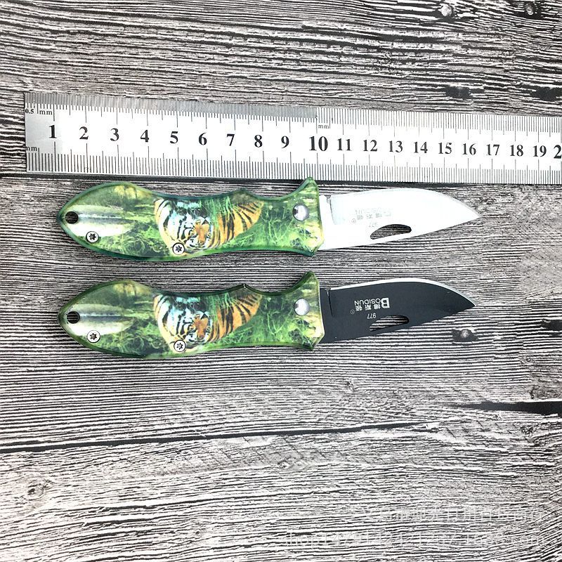 搏斯顿不锈钢折叠小刀 便携水果刀 10元店多元店热卖货批发