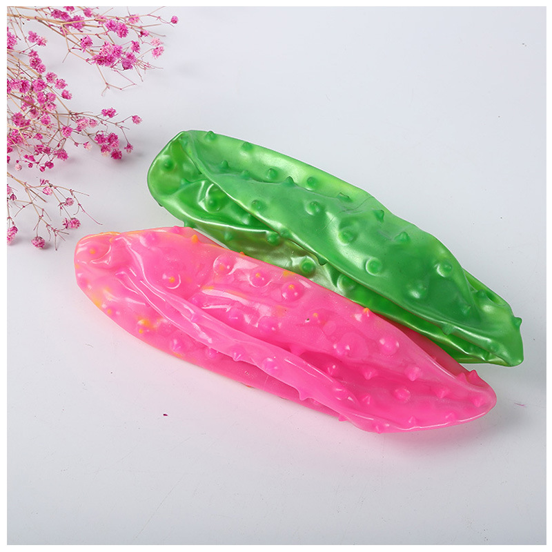 2 Yuan Low Price 16 Cm Leather Ball Children's Inflatable Toy Baby Massage Ball Sense Training details Picture