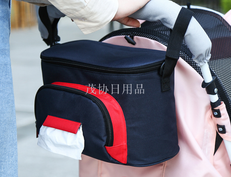 Waterproof hanging bag for baby stroller with large capacity baby stroller storage bag for baby stroller accessories diaper bag