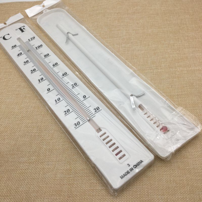 2元店家用常备大直板温度计测温仪吸塑包装（厂家直销可定制）细节图