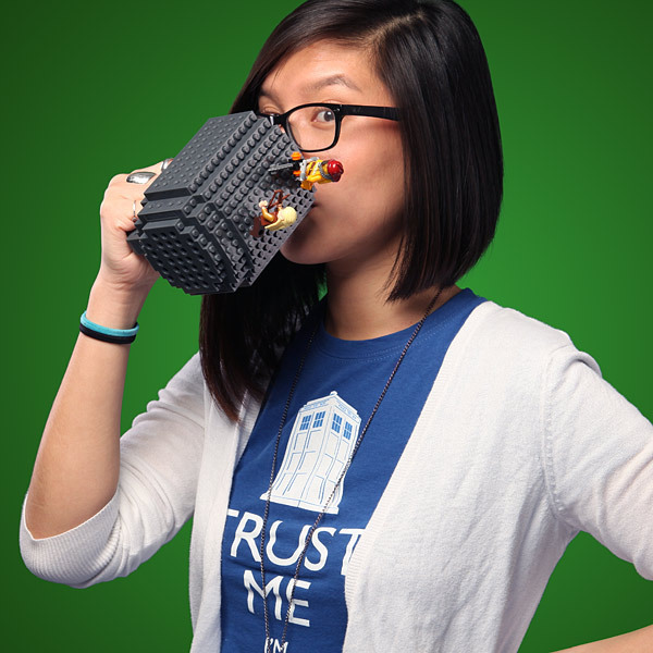 LEGO咖啡杯马克随手水杯 乐高积木杯 创意个性拼装杯DIY组装杯