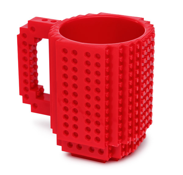 LEGO 乐高积木杯 咖啡杯马克随手水杯 创意个性拼装杯DIY组装杯细节图
