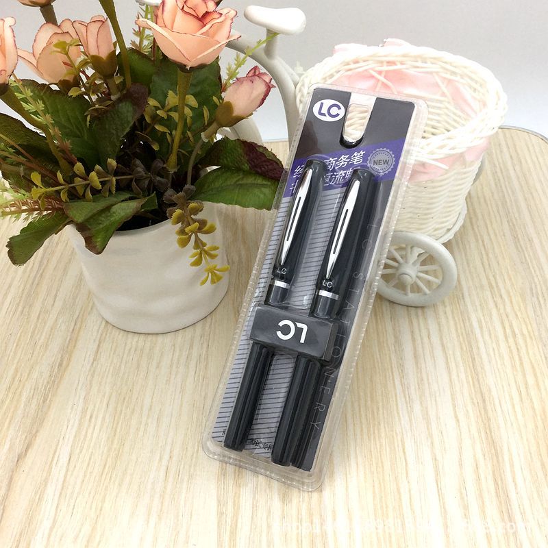 Two sets of black gel pens, high-quality business pens, signature pens, and smooth writing pens are on sale at the store for 2 yuan Application Scenario