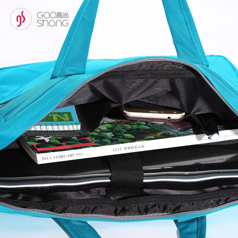 Canvas business computer bag, office bag, document bag, data bag, handbag, shoulder bag, high-end 9908 Specification image