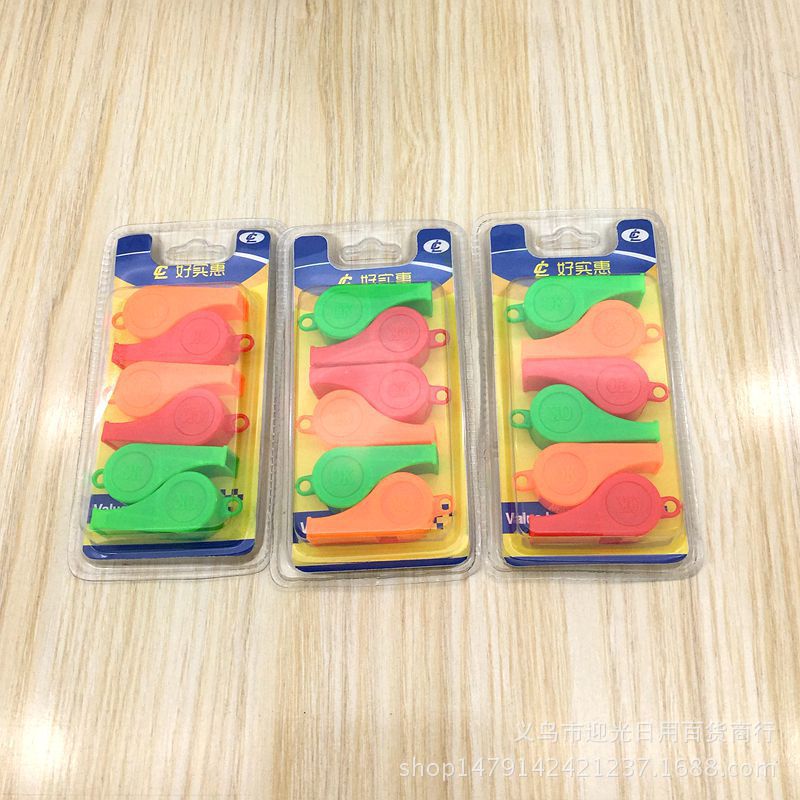 厂家直销宝宝口哨 6个装儿童怀旧玩具哨子 2元店地摊热卖玩具批发细节图