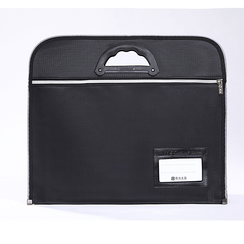 Handbag, Oxford cloth, document bag, storage file bag, handbag, business bag, office bag, Gao Shang 9033 details Picture