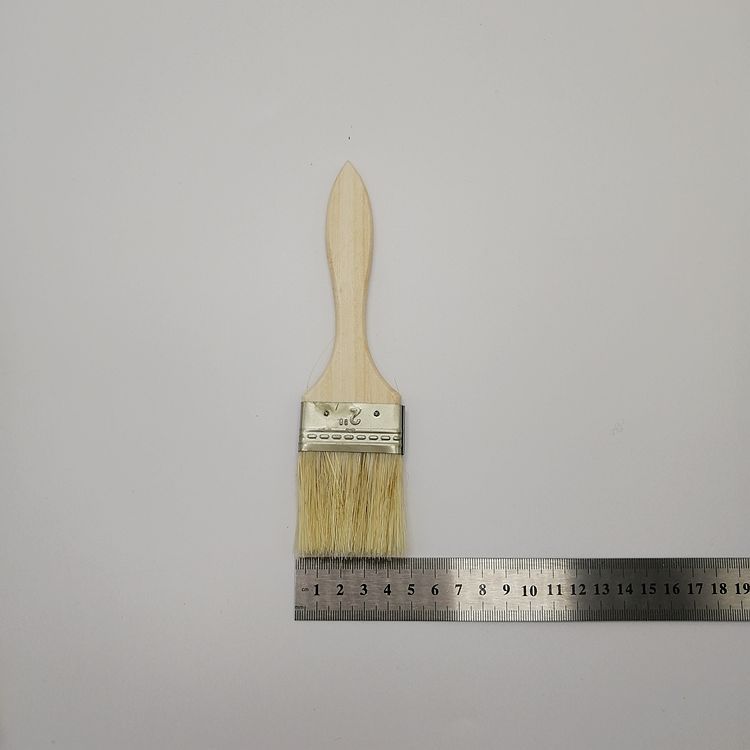 一元毛刷子木柄2寸工具刷 油漆刷烧烤刷小百货地摊货批发产品图