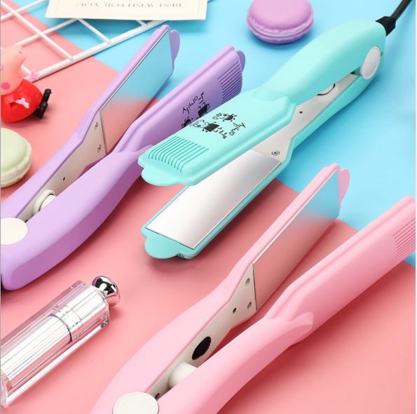 Air bangs, electric splint, mini splint, hair straightener, no hair damage, small power, ccc certification, one-piece consignment Specification image