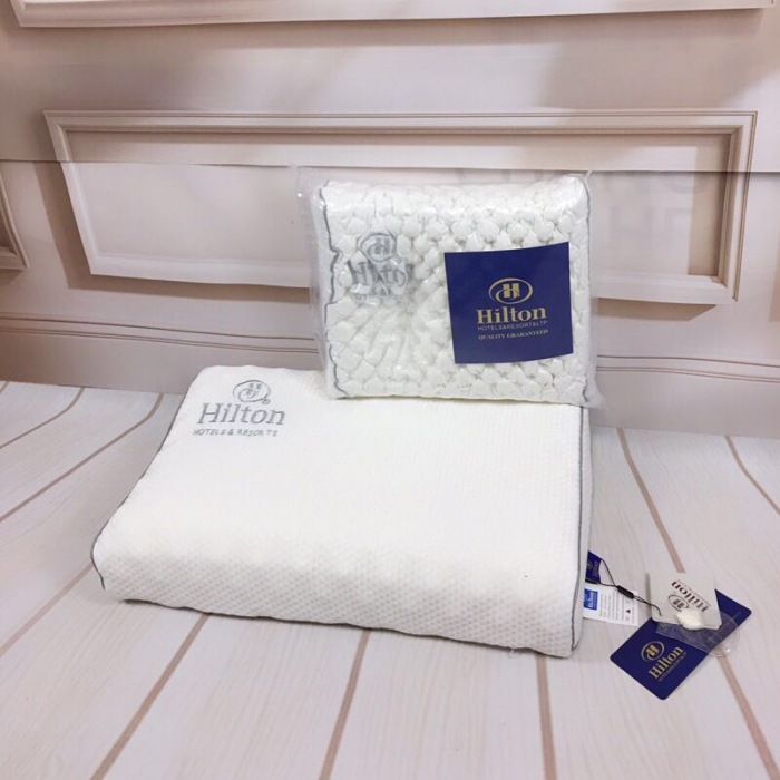 Natural Hilton Five-star Hotel dedicated pillow core beauty pillow latex cervical vertebra health pillow