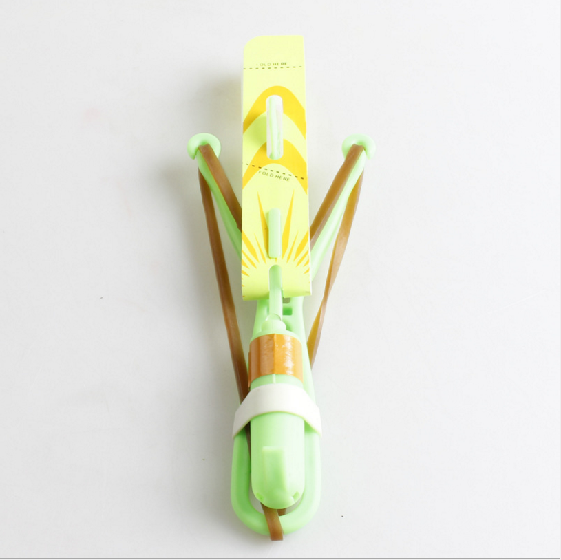 闪光迷你弹弓火箭带口哨飞天仙子rocket copters弹射火箭弹弓飞箭产品图