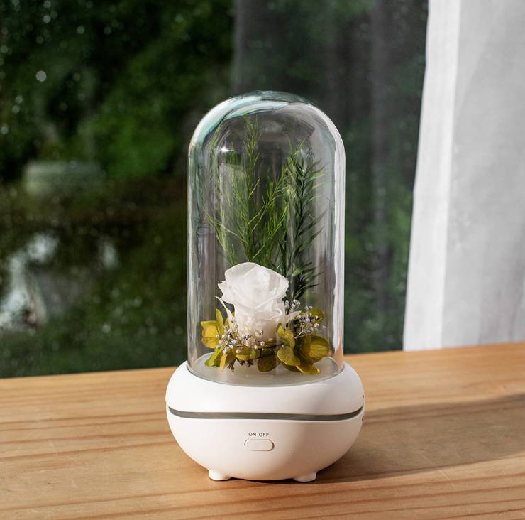 New everlasting flower scented light mini home creative colorful dream atmosphere light new strange home