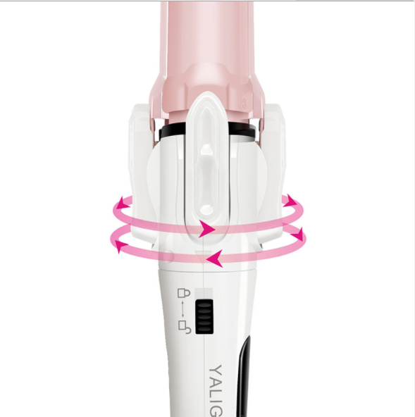 Factory direct sales of 3C curling irons, curling irons, curling magic tools, bestsellers, the same style as Douyin, Yalige 608 curling irons details Picture