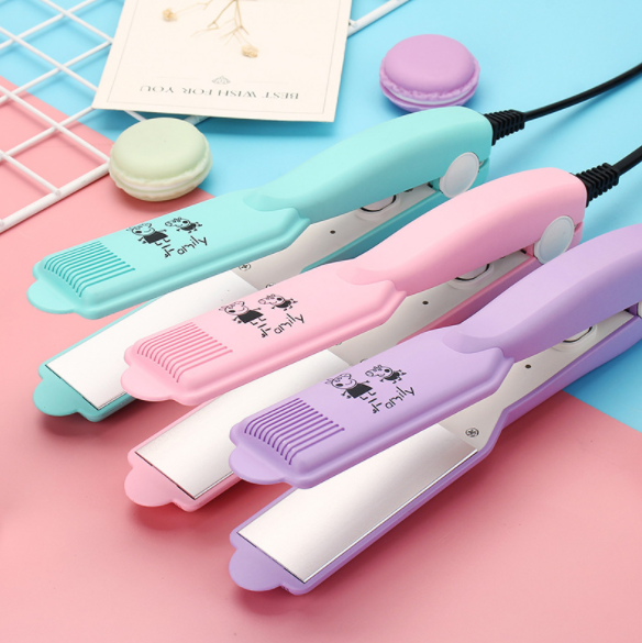 Air bangs, electric splint, mini splint, hair straightener, no hair damage, small power, ccc certification, one-piece consignment details Picture