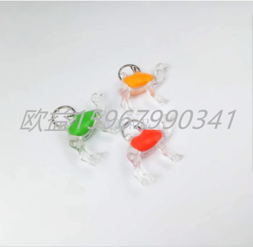led骆驼闪光灯白底实物图