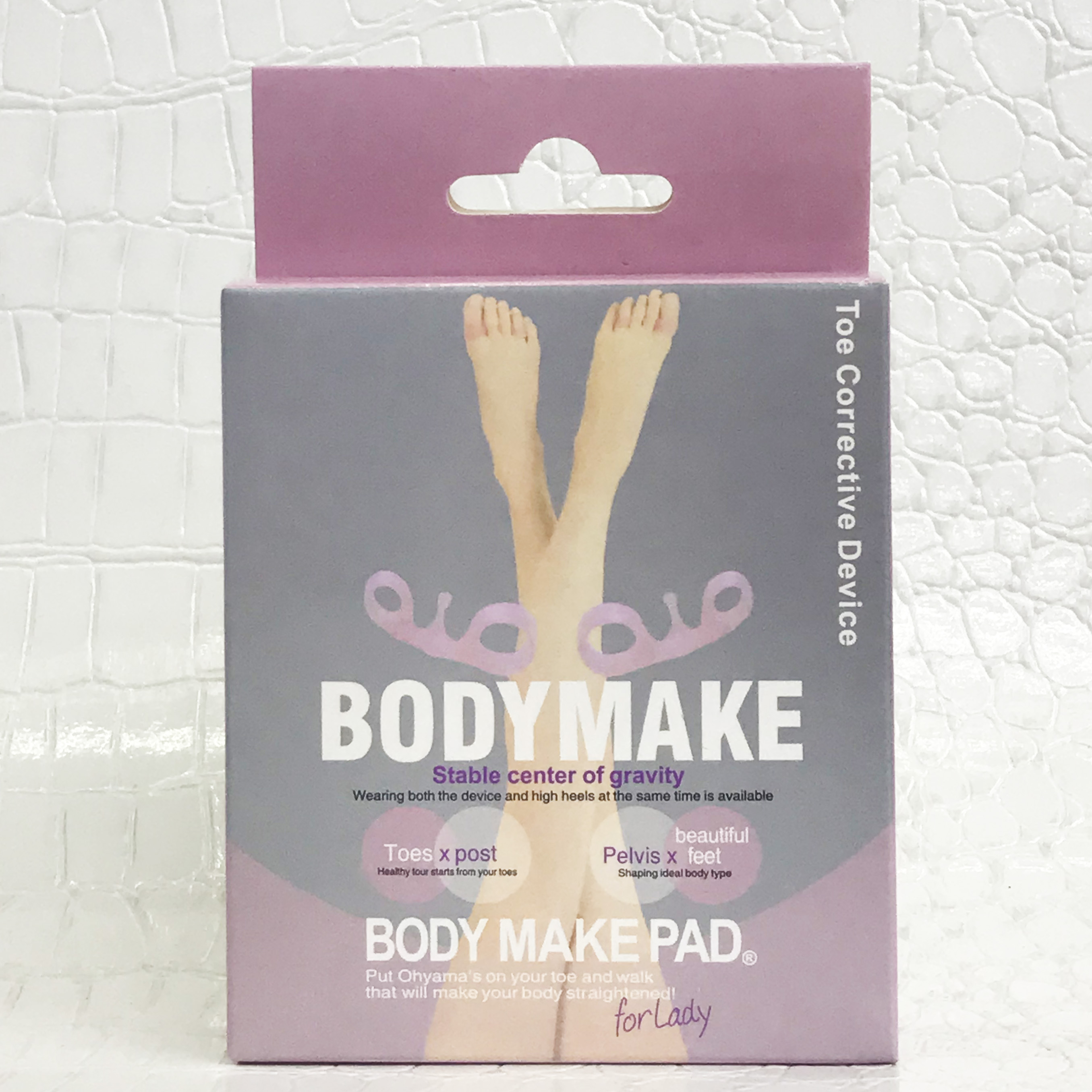 BODY MADE 二孔一峰 锤状趾保护套硅胶脚趾套脚趾 保护鞋垫