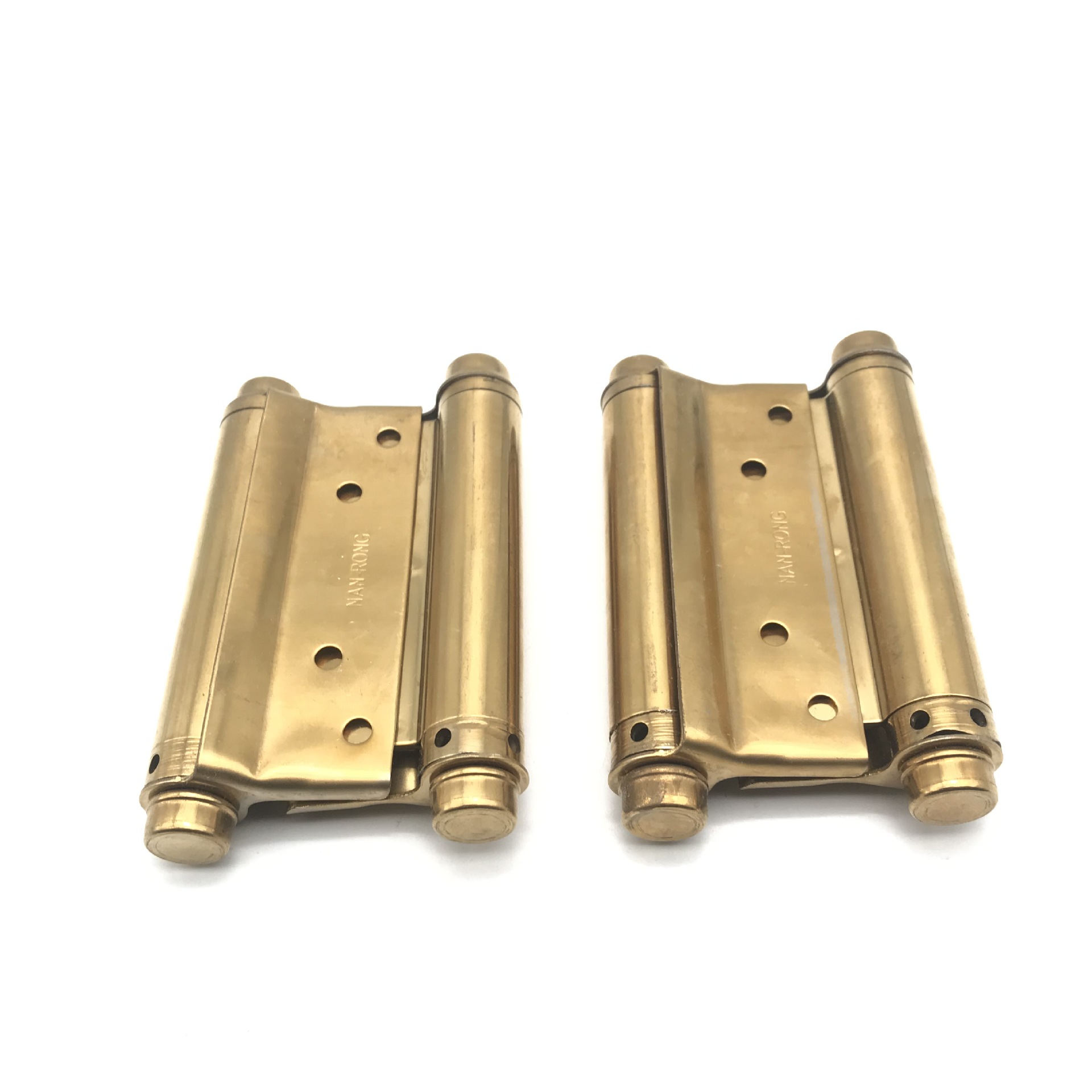 Heavy duty double spring hinge